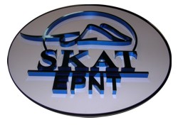 Металлический логотип с объемными буквами,нержавеющая сталь  синее зеркало .